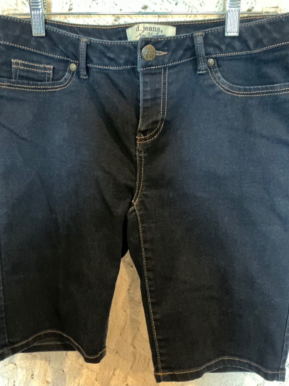 Denim capris